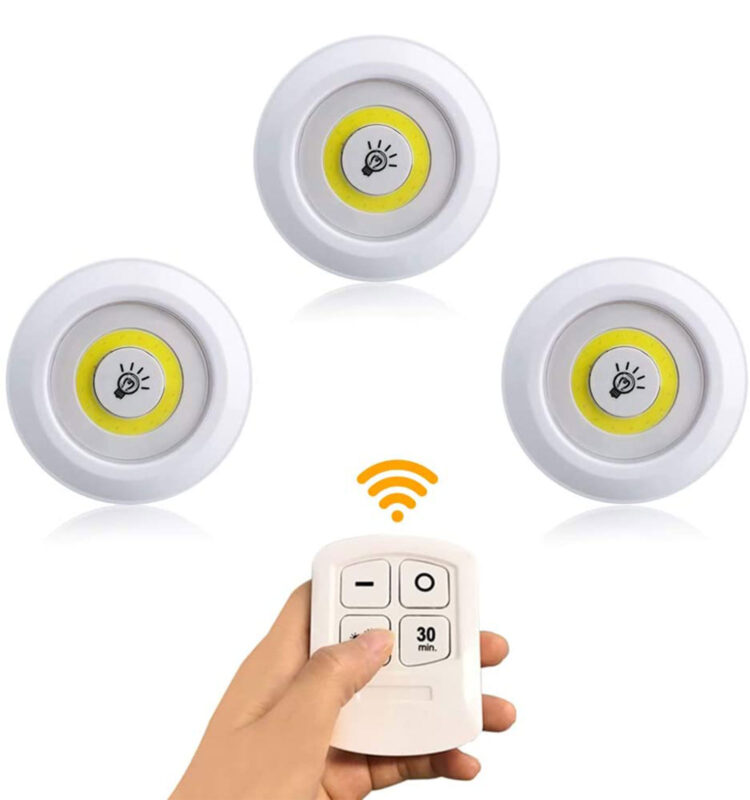 چراغ زیر کابینتی LED بی‌سیم با ریموت کنترل