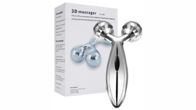 ماساژور دستی صورت و بدن دو‌قلو سه بعدی